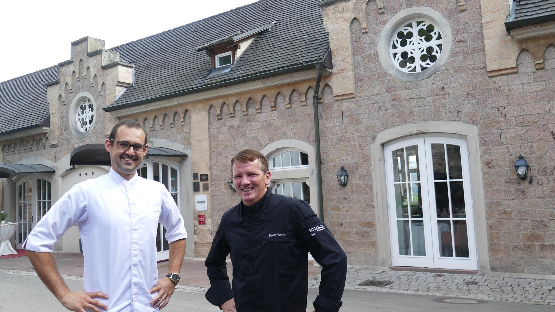 Eine Punktlandung im Schloss bei Bernd Werner hat der neue Küchenchef Edmund Schmidt hingelegt