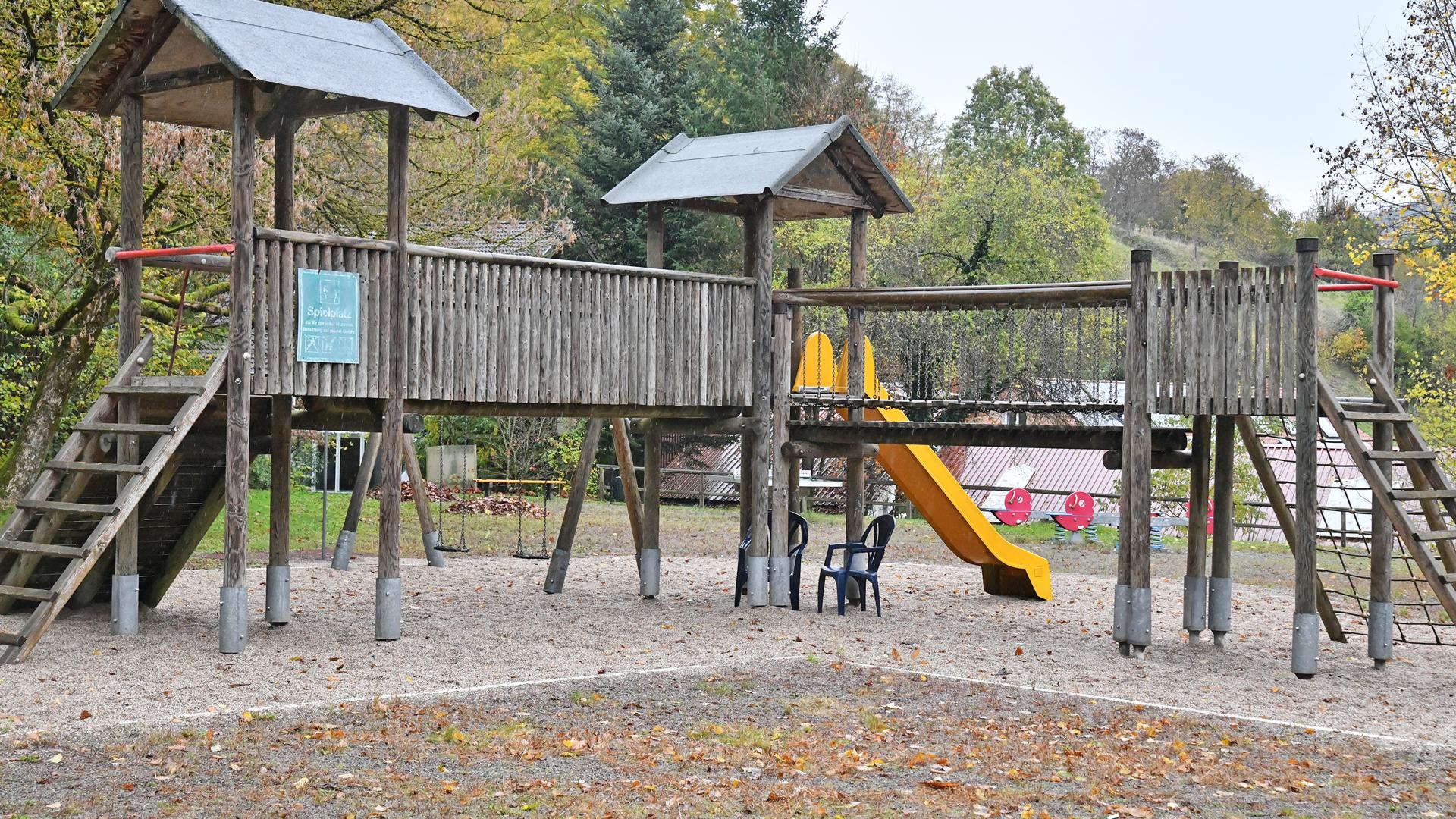Einfluss auf die neue Spielflächenkonzeption konnten auch Kinder und Jugendliche nehmen. Das Bild zeigt den Spielplatz Obertsrot.