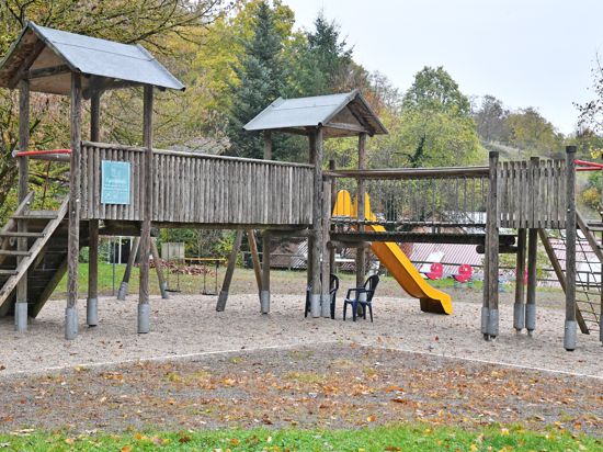Einfluss auf die neue  Spielflächenkonzeption konnten auch Kinder und Jugendliche nehmen. Das Bild zeigt den Spielplatz Obertsrot.