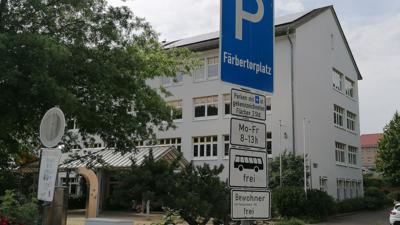 Der Färbertorplatz in Gernsbach