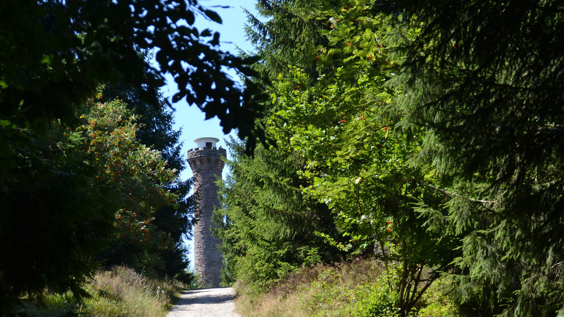 Hohloh-Turm auf dem Hohlohrücken, 125 Jahre 