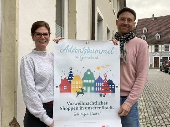 Susanne Tworuschka und Johannes Lämmerhirt sind die Hauptinitiatoren des Adventsbummel