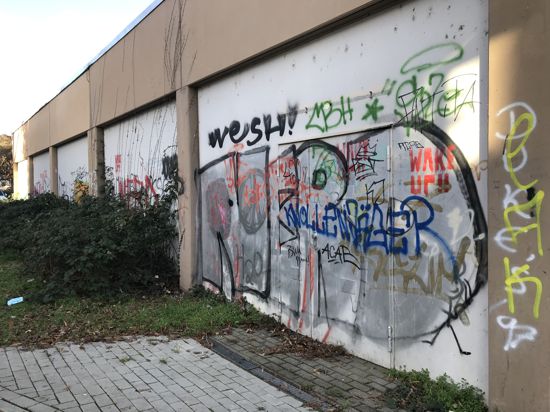 Graffiti an einer Wand