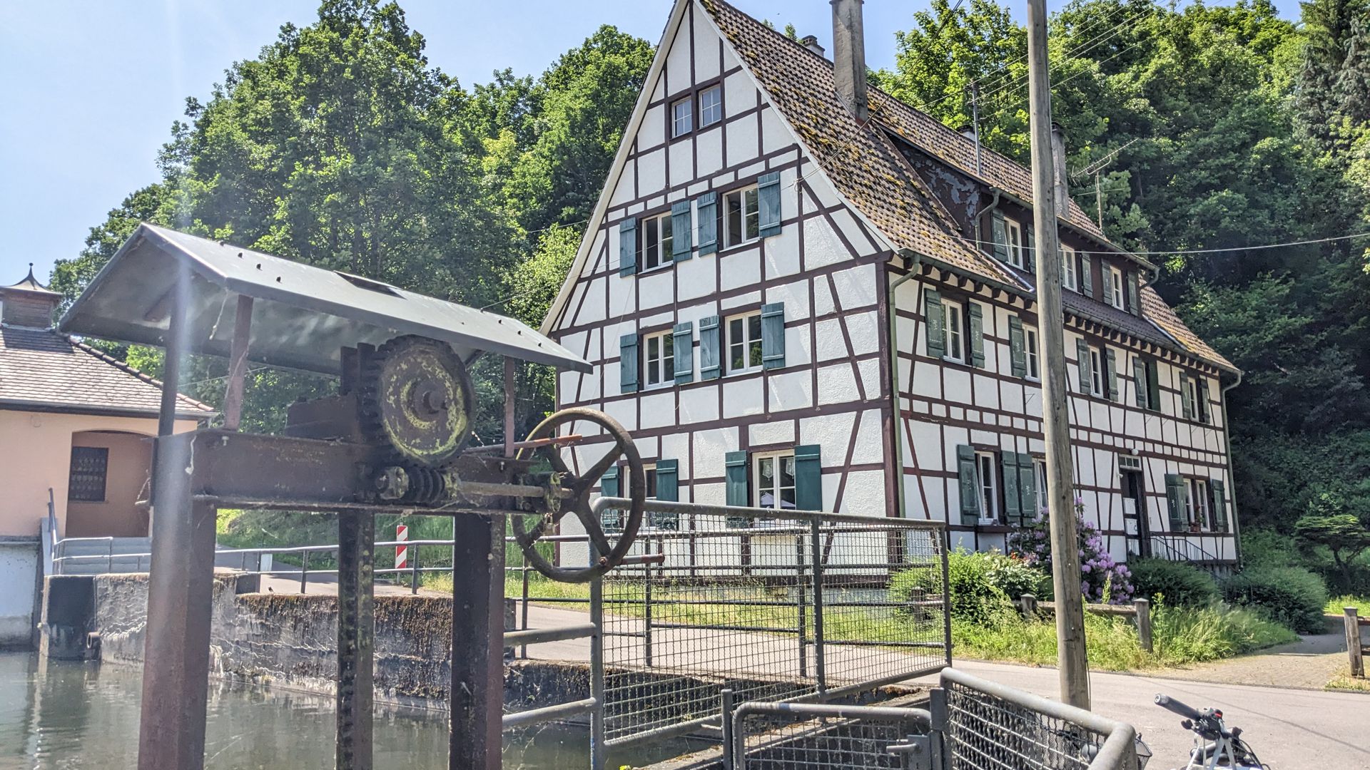 Ein Fachwerkhaus in Gernsbach-Obertsrot