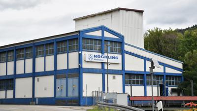 Industriehalle von Röchling in Obertsrot.