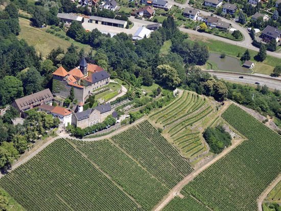 Schloss Eberstein Luftaufnahme