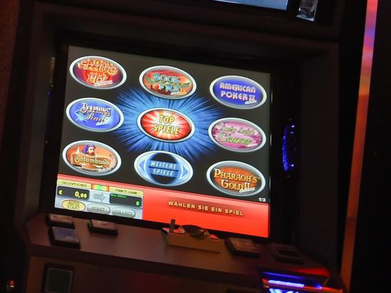 Glückspielautomat.