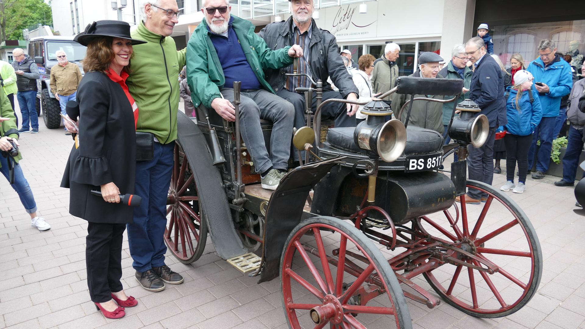 Mit dem Orient-Express beginnt die Automobilgeschichte des Murgtals. Am 1. Mai 2018 wurde ein „Heimkehrer“ aus der Pionierreihe in Gaggenau begrüßt.