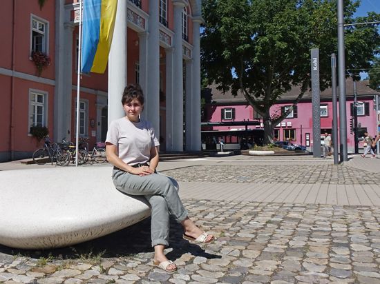 Nach ihrer Flucht aus Kiew ist Anna Kukharuk inzwischen Teil des städtischen Integrationsmanagement-Teams in Kehl.