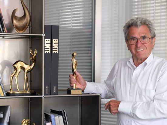 Werner Kimmigs Lieblingsprojekt ist die Bambi-Verleihung. 1990 war seine erste eigene Bambi-Produktion in Leipzig.