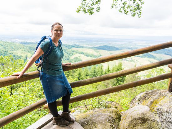 Melanie Steinlein, Leiterin der Tourismus-Information in Ottenhöfen, hat in den vergangenen 15 Monaten
rund 1.900 Kilometer im Acher- und Renchtal zurückgelegt. 