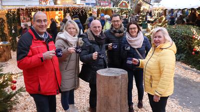Eröffnung Acherner Weihnachtsmarkt mit Oberbürgermeister Klaus Muttach
