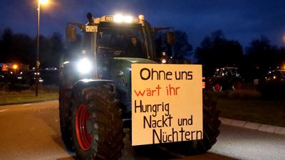 Am Montag haben die Landwirte nochmals zum Protest aufgerufen, samt Mahnfeuer und Blockade am Autobahnzubringer. Wie sieht die Zwischenbilanz der Aktionen aus? Wie geht es weiter? 