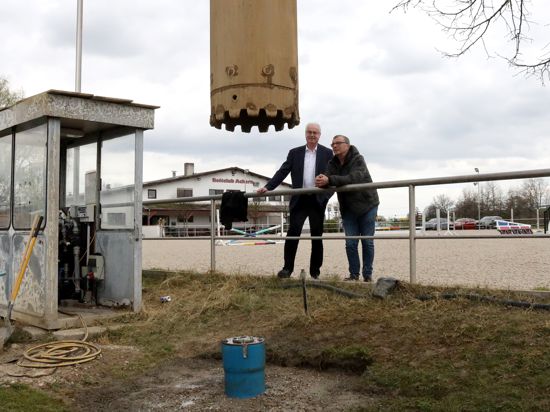Brunnenbau auf Sportanlagen in Achern mit finanzieller Förderung der Stadt