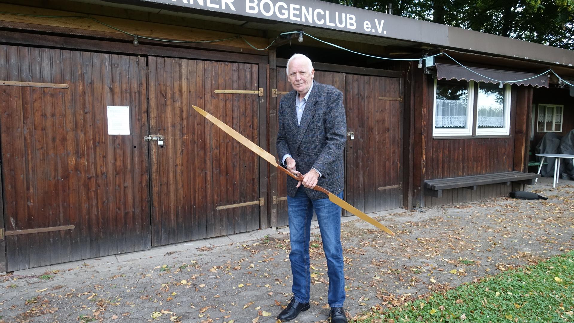 Rüdiger Lüken, Vorsitzender des Acherner Bogenclubs