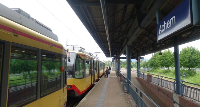 Stadtbahn in Achern