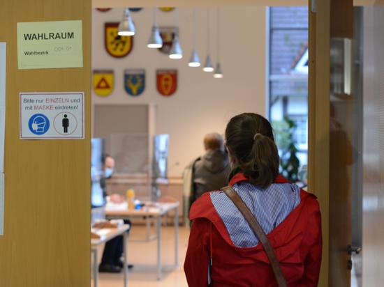 Wahllokal in Freistett