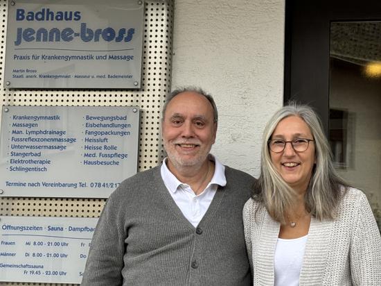 Martin und Bettina Broß schließen das Badhaus Jenne in Achern nach 70-jähriger Geschichte