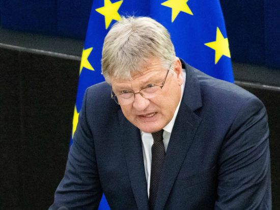 Das EU-Parlament hat dem fraktionslosen Europaabgeordneten und ehemaligen AfD-Vorsitzenden Jörg Meuthen die parlamentarische Immunität entzogen.