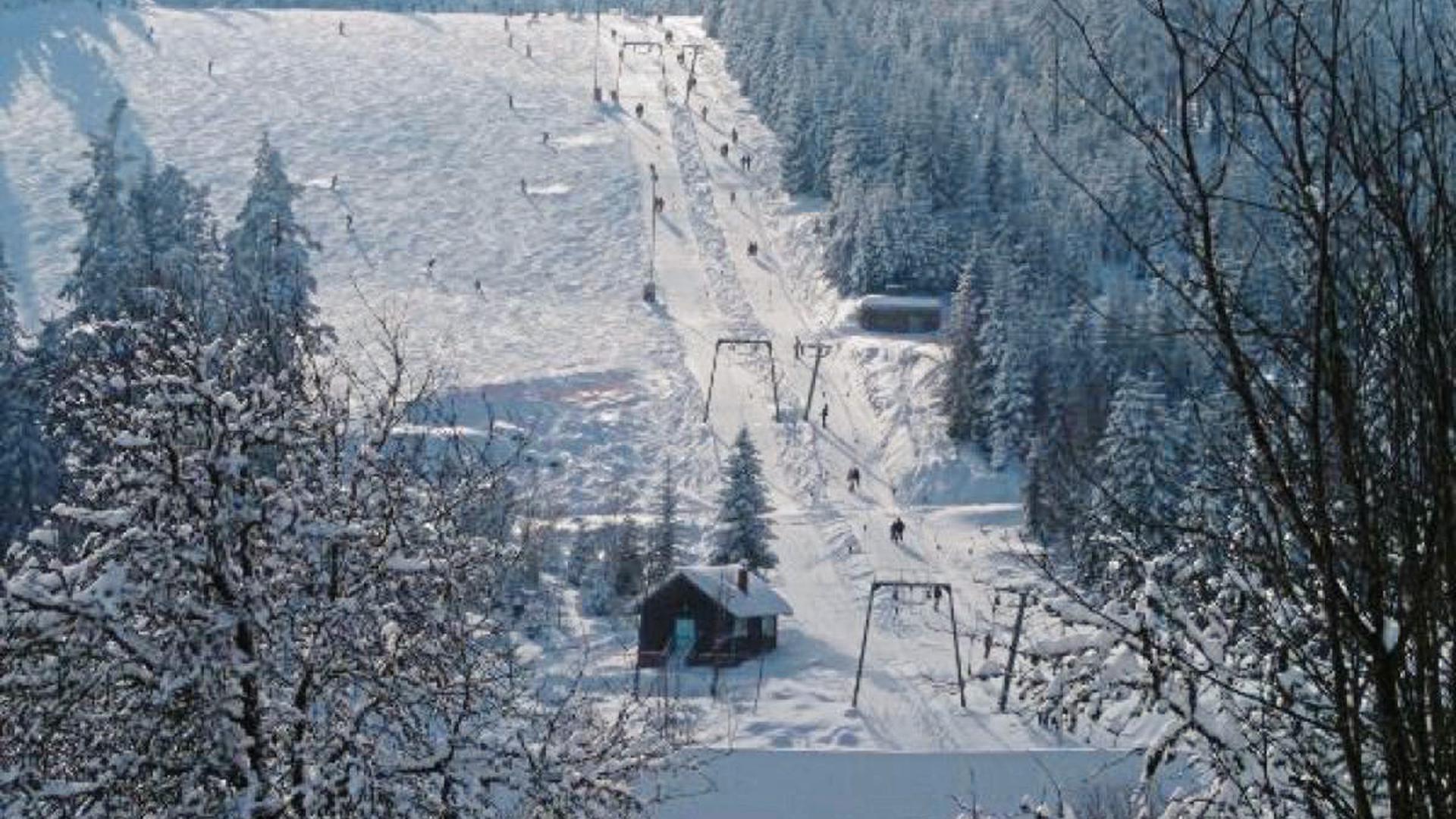 Im Skigebiet Kaltenbronn wird ausschließlich auf Naturschnee gebaut. Sobald es genug geschneit hat, werden die Lifte geöffnet.