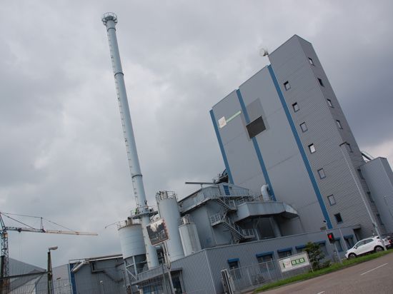 Heizkraftwerk in Kehl-Auenheim, für das Koehler eine Erweiterungsgenehmigung beantragt.