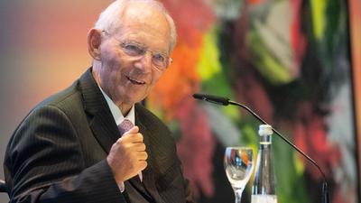 Wolfgang Schäuble (CDU), ehemaliger Bundestagspräsident, nimmt an einem Festakt anlässlich seines 80. Geburtstags teil.