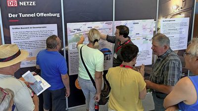 Rund 80 Besucher informierten sich in Bohlsbach über das Projekt. 