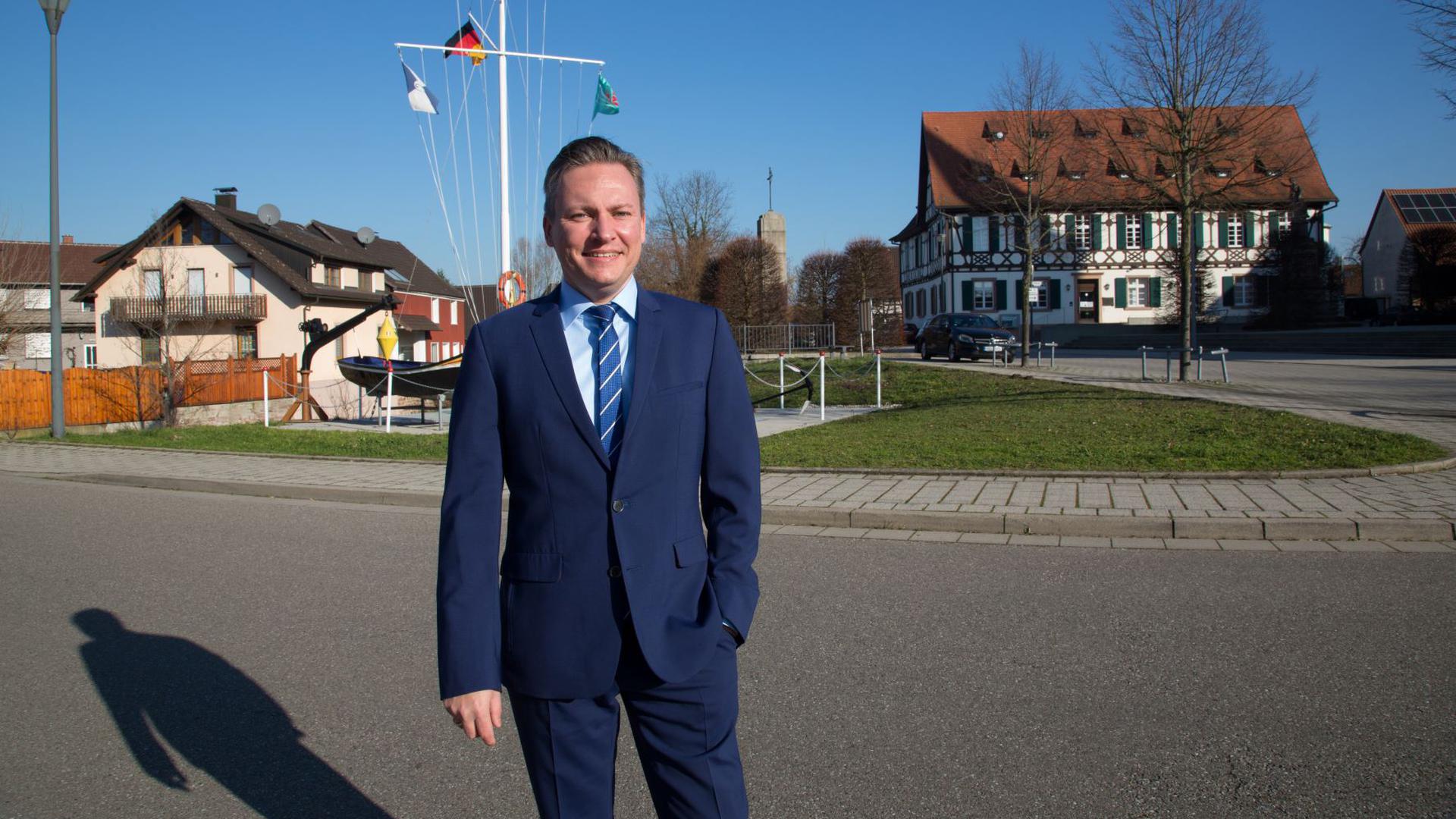 Will Bürgermeister in Rheinau werden: Oliver Rastetter, früherer Rathauschef in Lauf.