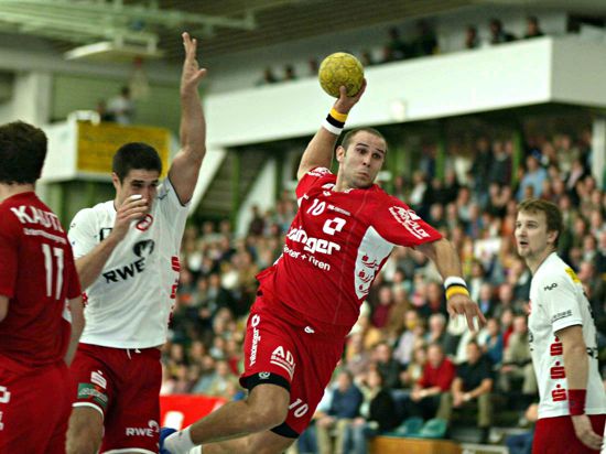 Blick in die Historie: In der Saison 2008/09 wurde in der Willstätter Hanauerlandhalle, in der damals Grzegorz Garbacz im Trikot der HR Ortenau auflief, letztmals um Zweitligapunkte gekämpft.