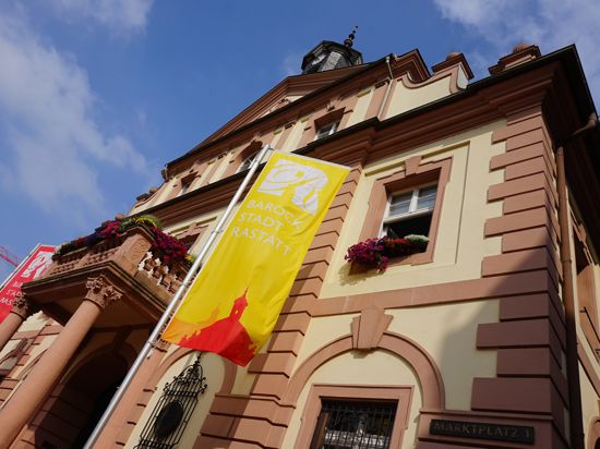 Das Rathaus in Rastatt