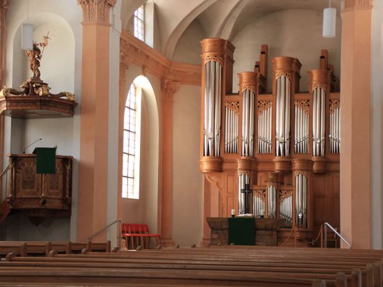 Ein Gotteshaus ohne feste Gemeinde: Ob die Pfarrstelle in der evangelischen Stadtkirche erhalten bleibt, ist sehr fraglich. 