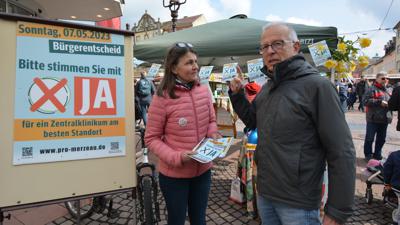 Bürgerinitiative Pro Merzeau Bürgerentscheid in Rastatt zum Klinikstandort
