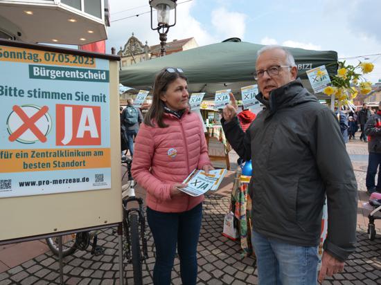 Bürgerinitiative Pro Merzeau Bürgerentscheid in Rastatt zum Klinikstandort