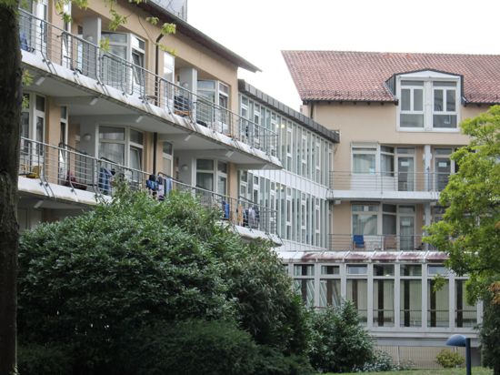 Das ehemalige Altenpflegeheim Martha-Jäger-Haus ist mit Flüchtlingen voll belegt