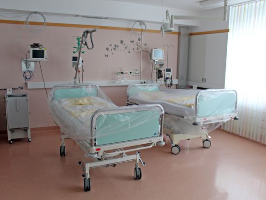 Ein Krankenhauszimmer