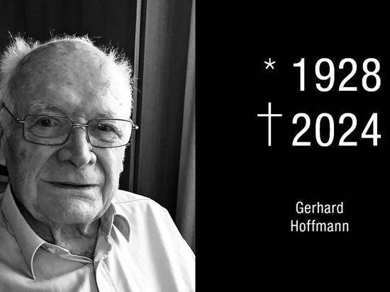 Gerhard Hoffmann ist am 17. März im Alter von 96 Jahren in seiner Heimatstadt Rastatt gestorben.