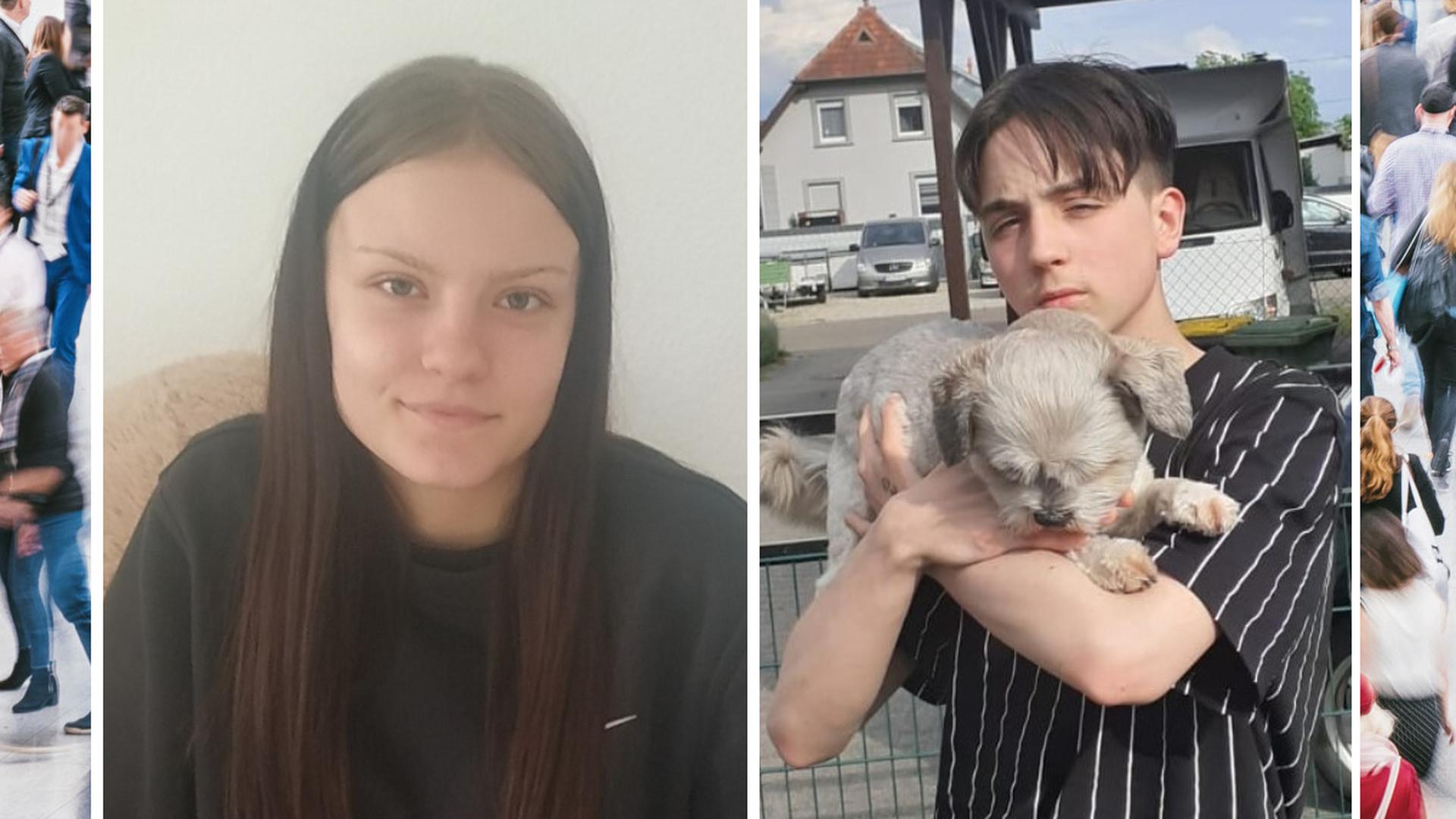 Diese zwei Jugendlichen aus Rastatt werden seit einer Woche vermisst.