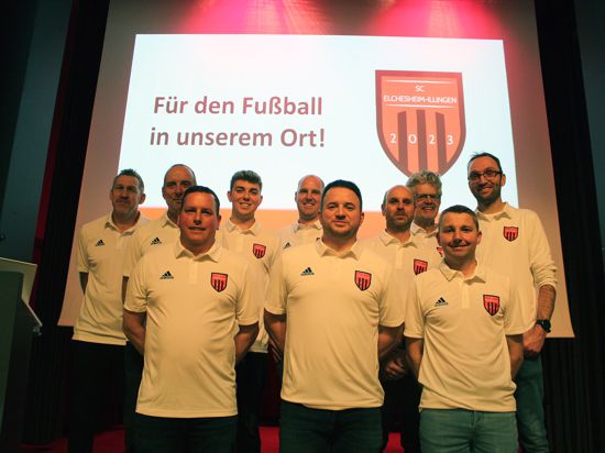 Ehrgeizige Pläne verfolgt das zehnköpfige Vorstandsteam des neu gegründeten SC Elchesheim-Illingen. Am Samstag präsentierte sich die Verwaltung des Fußballvereins erstmals der Öffentlichkeit.