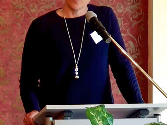 Christina Obergföll, Botschafterin in der Sensibilisierungskampagne zum Thema Analphabetismus und Weltmeisterin im Speerwurf: "Man braucht ein Ziel vor Augen".