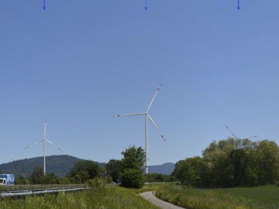 Ein Windpark