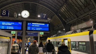 RB41 im Karlsruher Hauptbahnhof