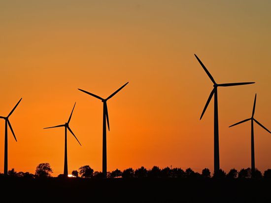 ARCHIV - Immer mehr neue Windenergieanlagen gehen in Betrieb. Foto: Patrick Pleul/dpa-Zentralbild/ZB
