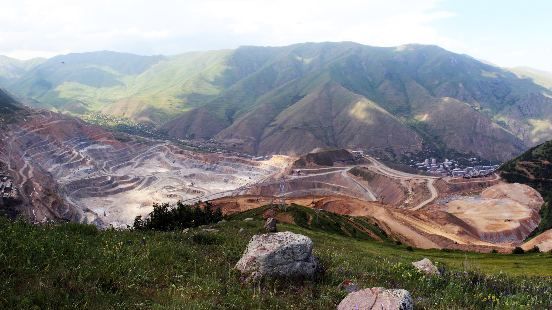 Mine in Albanien
