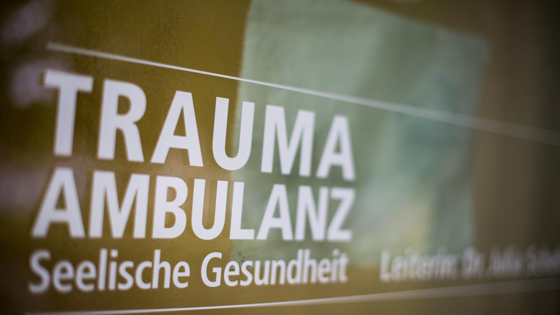 Schnelle Hilfe: In Trauma-Ambulanzen sollen Menschen nach Gewalterfahrungen schneller Ansprechpartner vermittelt bekommen.