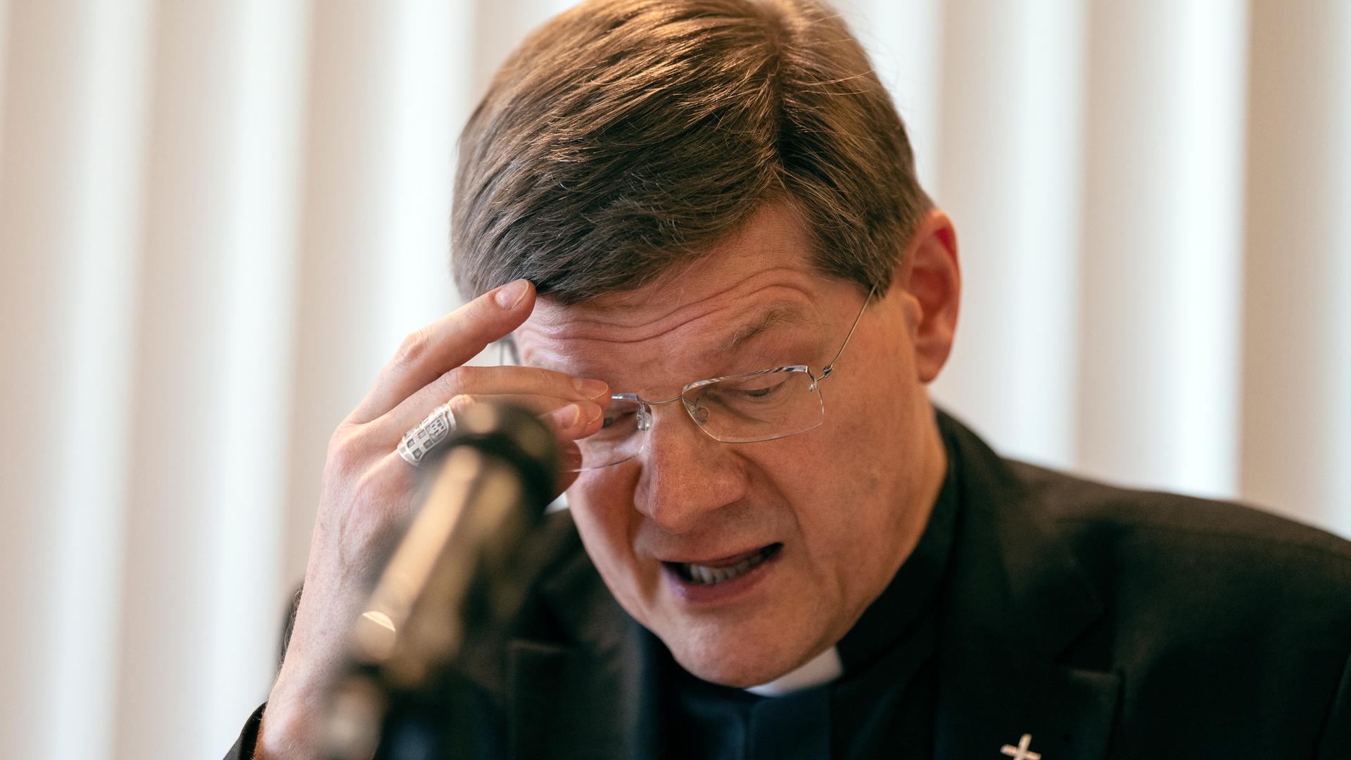 Erzbischof Stephan Burger hat gerade viel zu tun. 