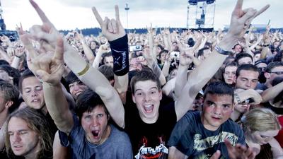 Metallica Fans am Hockenheimring