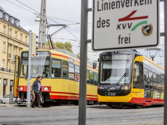 KVV Stadtbahn Karlsruher-Verkehrs-Verbund Straßenbahn Karlsruhe