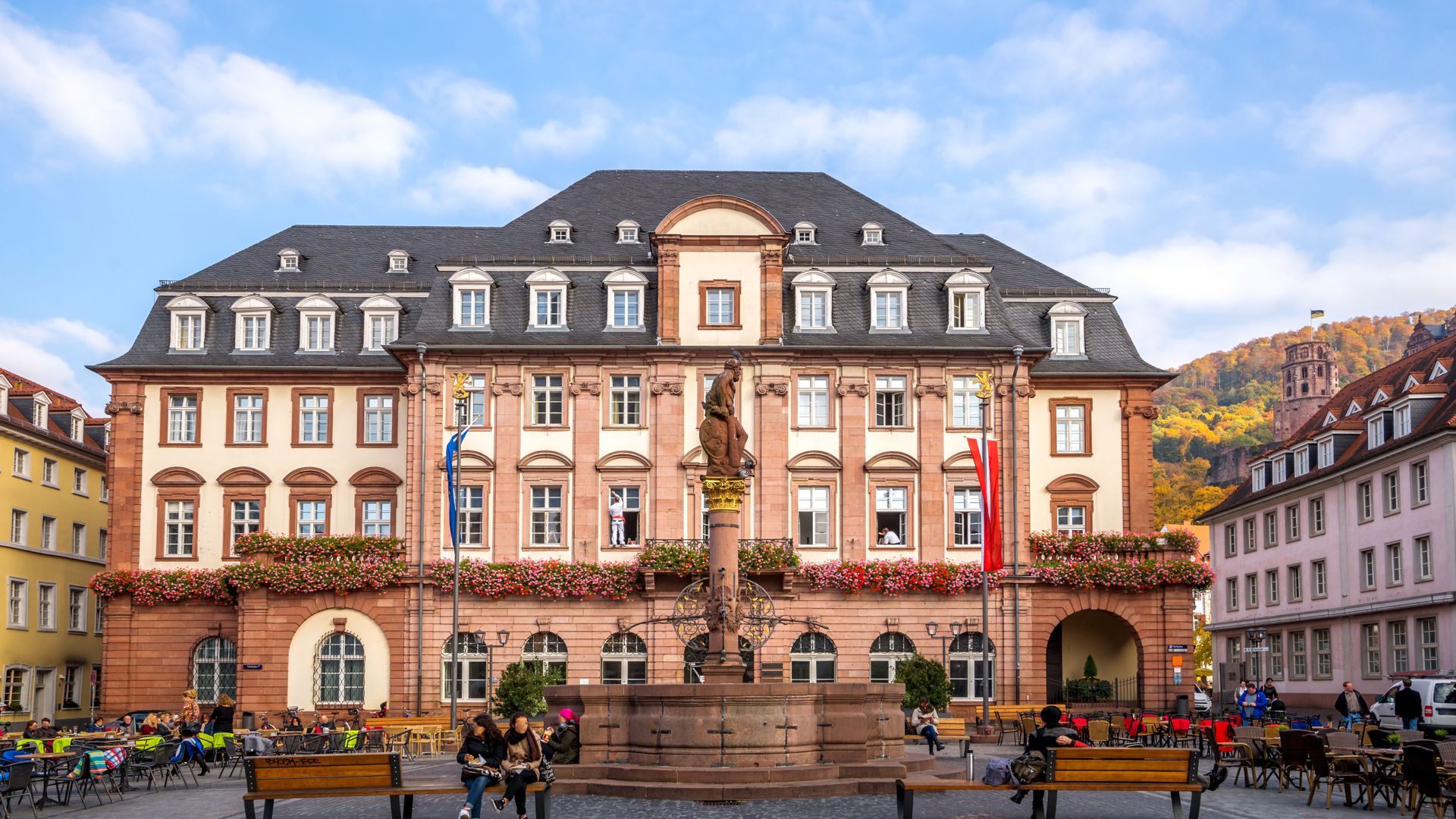 Das Heidelberger Rathaus.
