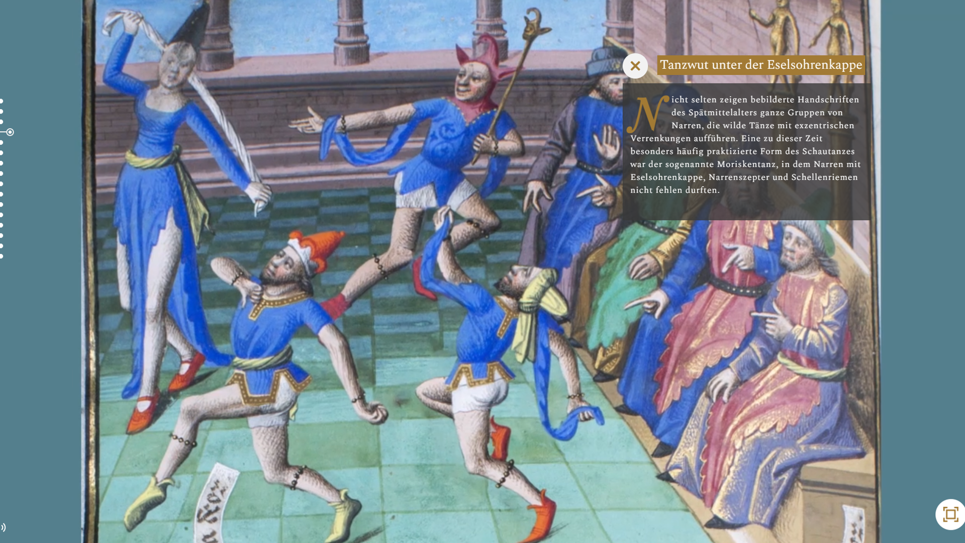 Tanzende Narren: Mittelalterliche Handschriften berichten von exzentrischen Verrenkungen.