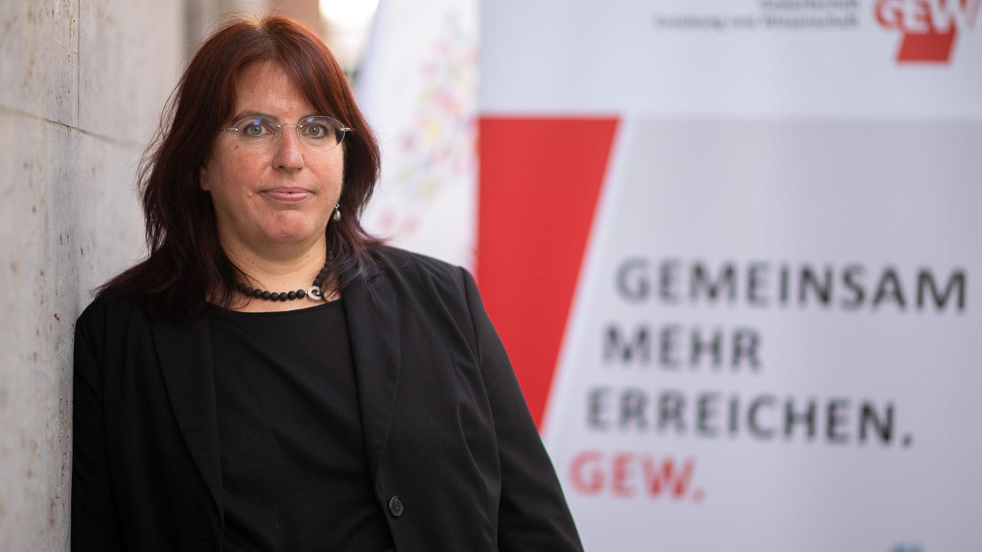 Monika Stein, Landesvorsitzende der Gewerkschaft Erziehung und Wissenschaft in Baden-Württemberg.
